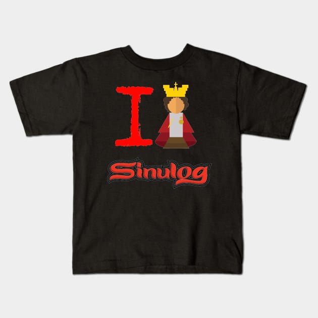 Sinulog 2019 Pit Senior | I Love Sinulog Kids T-Shirt by fullstackdev